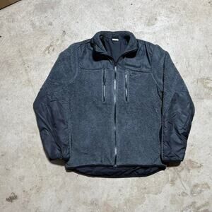 Dark Grey Nike Fleece Zip Up Jacket